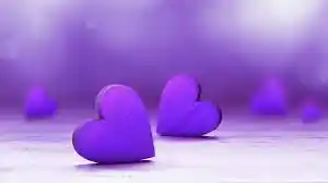  snapchat purple heart image