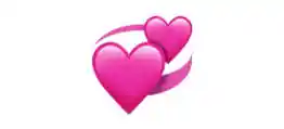 Pink heart emoji image